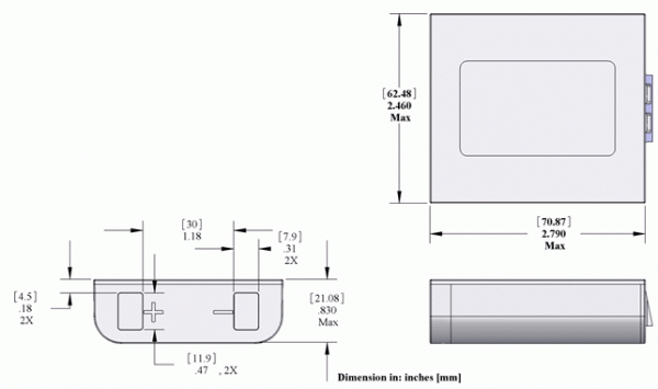 PBH-1301  Battery Drawing