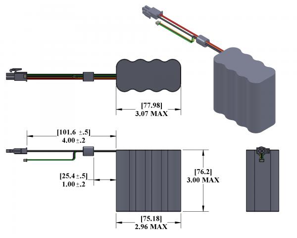 PB-FL-01  Battery Drawing